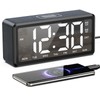 Ankilo Alarm Clocks Bedside, Digital Alarm Clock for Heavy Sleepers