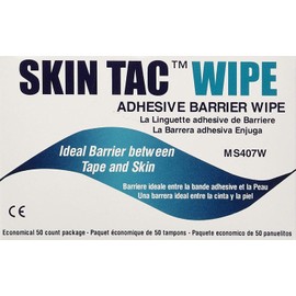 Torbot IM074407W314832 Group Inc Skin Tac"H" Adhesive Barrier Prep Wipe, Liquid Form, Latex-Free, Hypo-allergenic (Box of 50 Each), 1 Pack