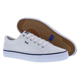 Keds Jump Kick Lace Up White/Navy Stripe 8 B (M)