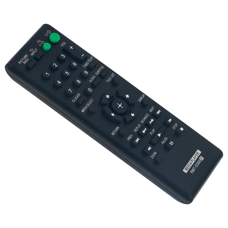 RMT-D300 Replacement Remote Control Compatible with Sony Media Player SMP-U10