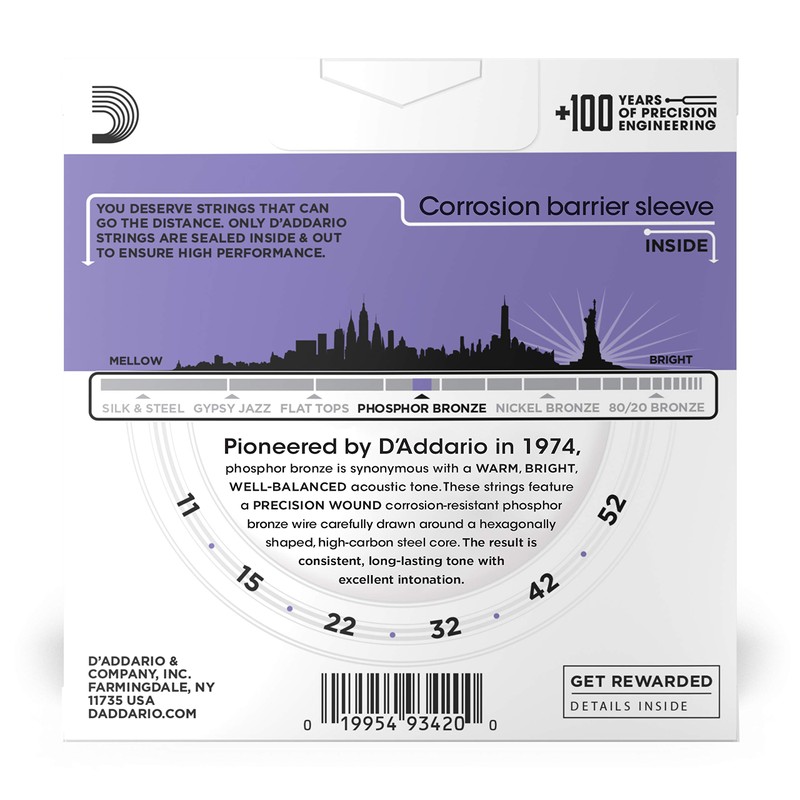 D'Addario Bronze Strings