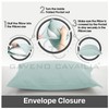 Plain Dyed Housewife Pillow Cases 2 Pack - (74 x