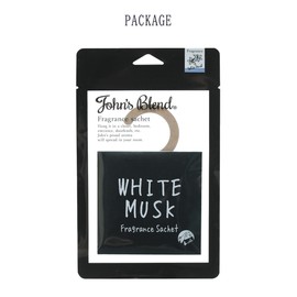 John's Blend OA-JON-41-1 Fragrance Sachet, White Musk, Deodorizing Ingredients, Room Fragrance