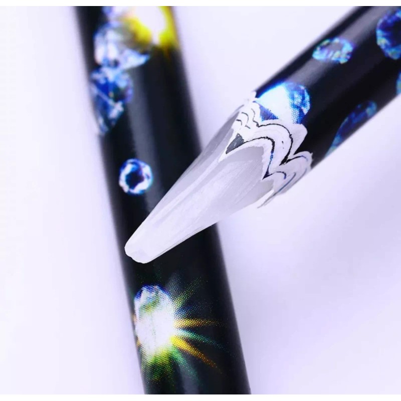 Xiaoya Lápiz De Cera Para Decoraciones Cristales Uñas 1pieza