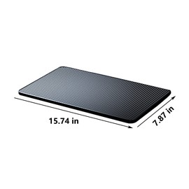JINYUNDUOSP Extra Large & Thick Sticky Anti-Slip Pad for Car Dashboard, Universal Non-Slip Grip Cell Phones, Sunglasses, Keys, Decoration Gadgets Mat for Car/Home/Office (The Grid Model)