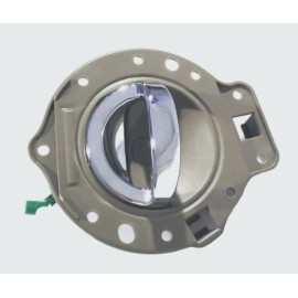 DELPA Rear Left Khaki / Chrome Inside Door Handle for 2006 thru 2010 JEEP Commander