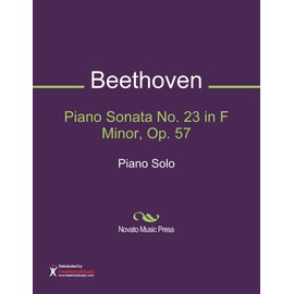 Piano Sonata No. 23 in F Minor, Op. 57 Sheet Music (Piano Solo)