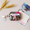 MINSCOSE for AirPods Pro 3 Clear Case,Cool Leopard Flower Collage