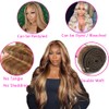 Honey Blonde Highlight Body Wave Bundles 100% Unprocessed Brazilian Virgin