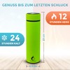Thermos Flask 400 ml - Stainless Steel: High Quality Stainless