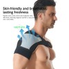 RUNZI Shoulder Stability Brace Adjustable Shoulder Support with Pressure Pad,
