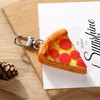 4Trails Pizza Keychain keyring Boyfriend Husband Wife Girlfriend Gift for