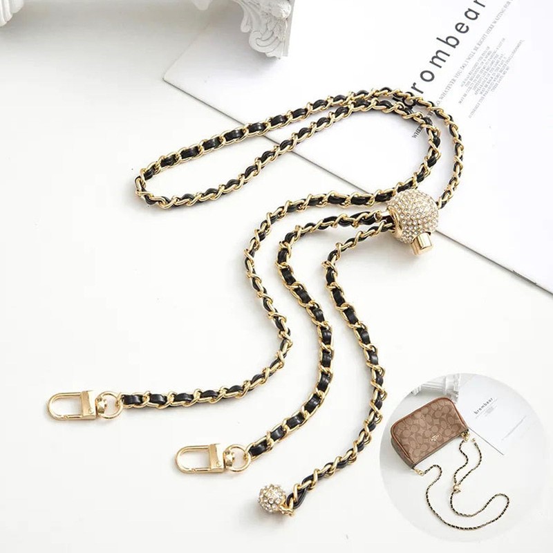 yufana Shoulder Strap Gold Strap Chain, Chain Bag Handles, Bag