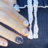 [Janef] Brighten up the mood with quilted nails for important