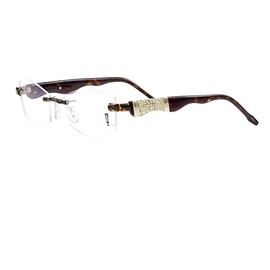 Switch it! Exclusive 9078 Havana Gold Set with Stones Acetate Interchangeable Bar in Various Colours, Havana