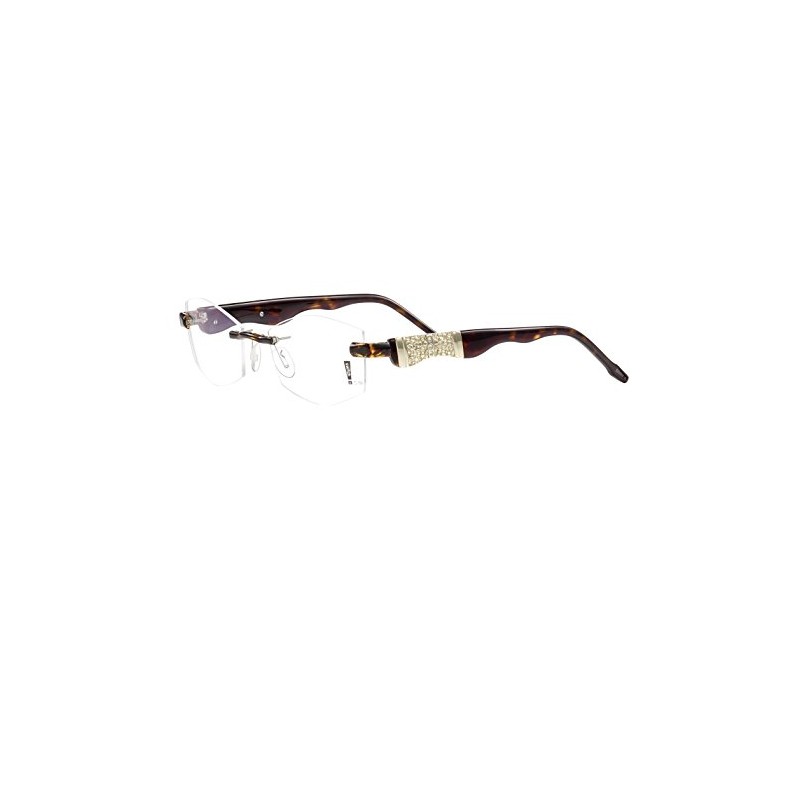 Switch it! Exclusive 9078 Havana Gold Set with Stones Acetate