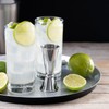 YBEATY 2 Pcs Bartending Jigger Double Jigger Stainless Steel Professional