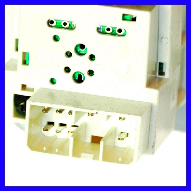 1A Auto 3-Position Touch Push Button Wall Mount Black Headlight