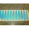 The Fishing Lure Tape Company  TRU UV CLEAR SILVER HOLO SCALE Trolling Spoon Die Cut Fishing Lure Tape 3 Sizes - 3" 12 PACK