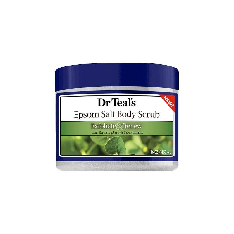 Dr Teal's Exfoliate & Renew Eucalyptus & Spearmint Epsom Salt