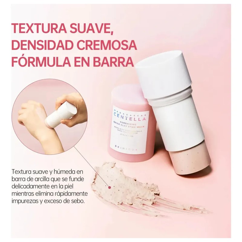 SKIN1004 Mascarilla de Arcilla en Barra de Centella Madagascar Control