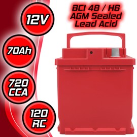 Banshee Group 48 Automotive Starting AGM 12 Volt Battery