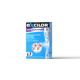 Excilor Warts Duo Power, Trattamento Extra Forte per Verruche con due dispositivi Crio + Acido, Efficace dal giorno 5, per la rimozione di verruche di mani e piedi
