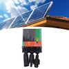 MPPT Solar Grid Tie Inverter Pure Sine Waving Aluminium Alloy