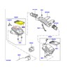 Genuine LAND ROVER AIR FILTER RANGE ROVER LR4 SPORT LR161843