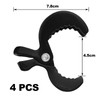 Pack of 4 Pushchair Clips, Pushchair Clips, Universal for Attaching,