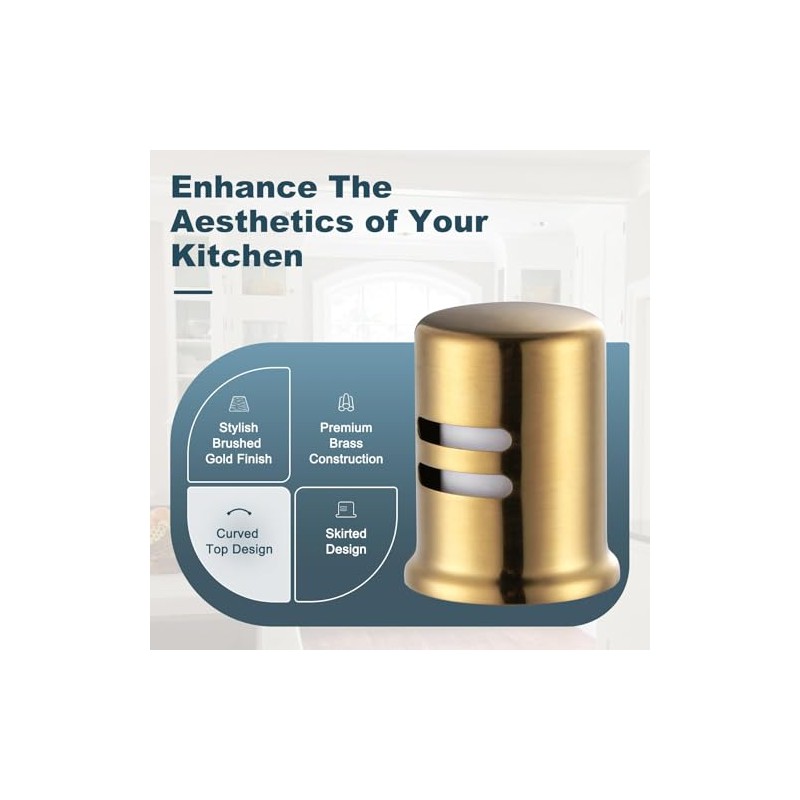Dishwasher Air Gap Cover, Dishwasher Air Gap Cap for Kitchen