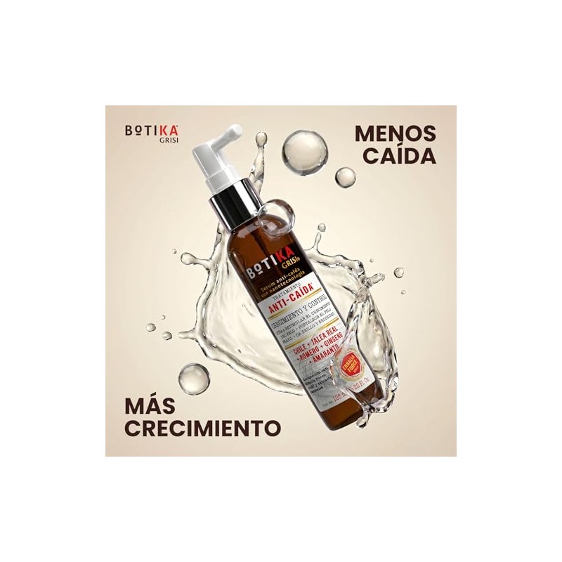 Grisi Botika Serum Anticaída con Nanotecnología - Tratamiento capilar, 125