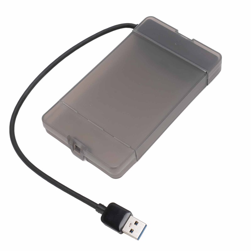 USB3.0 2.5 Inch SATA Hard Drive Enclosure 5Gbps Clear External
