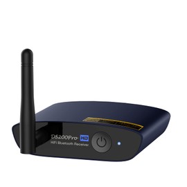 1Mii Bluetooth DAC HiFi ldac Bluetooth Receiver, Bluetooth Audio Receiver, DA Converter, 5.3 RCA/AUX 3.5mm/Optical Output, Supports LDAC/APTX HD/APTX LL/AAC, Speaker/Soundbar/Car Connect, Supports