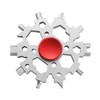 23 In 1 Snow-flake Multi-Tool with Fidget Toys Function Snowflake