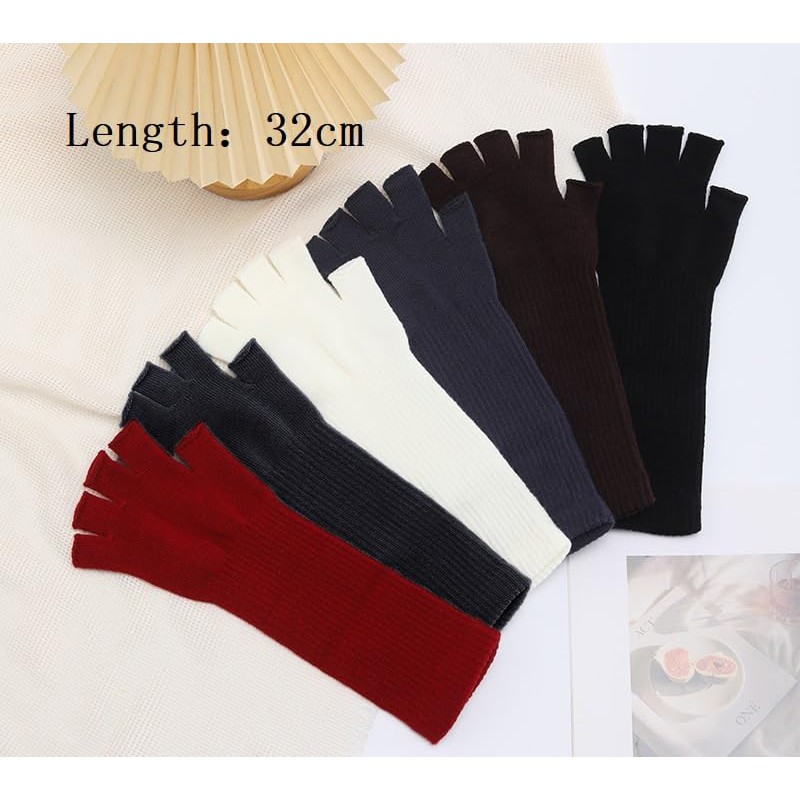 Circulation + Gloves - 1 Pair (Dark Grey, 1 Pair(Length: