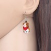 DALANE Acrylic Christmas Cute Guinea Pig Earrings Dangle Drop Anime