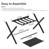 Smart FENDEE 2 Pack Luggage Rack, Folding Luggage Rack for