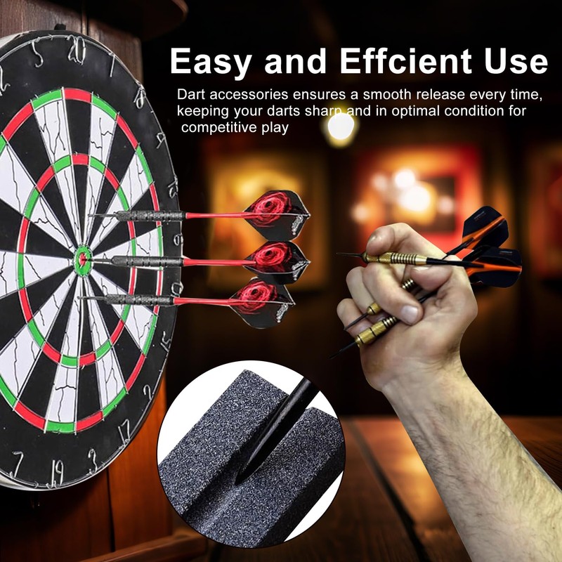 4 Pack Dart Sharpener Tool for Soft Tip & Steel