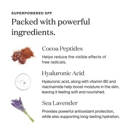 Supergoop! Glow Screen Broad Spectrum Sunscreen SPF 40 . 1.7 oz