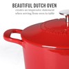 Martha Stewart Gatwick 4 Quart Enamel Cast Iron Dutch Oven
