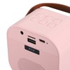 Portable Karaoke Machine LED Dynamic Light Small Bluetooth Speaker with