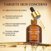 Aceite Facial De Curcuma Con Vitamina C, Hidratante Para La
