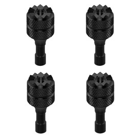 3 Pro/4 Pro Control Sticks, 4pcs Detachable Aluminum Alloy Drone Joysticks for DJI Mini 3/Mini 3 Pro/Mini 4 Pro/Air 3 /Mavic 3 Pro RC & RC 2 Remote Controller Replacement Accessories (Black)