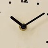 Desktop Clock Simple Modern Quiet Movement Metal Desk Clock Ornament