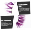 Mikinona Stunning Fake Eyelashes 3d Colorful Lashes for Weddings Parties