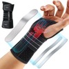 Rakiie Carpal Tunnel Wrist Brace, Adjustable Night Wrist Support with