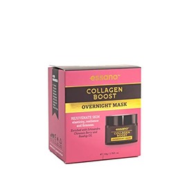 Essano Collagen Boost Overnight Mask - Rejuvenating Elasticity, Resilience and Firmness, 50g