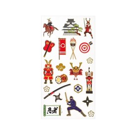 Sticker Sheet: Japanese Pattern Seal/Japanese Traditional Series Sengoku Era