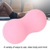 Peanut Massage Ball Fascia Trigger Point Mobility Ball Silicone Foot